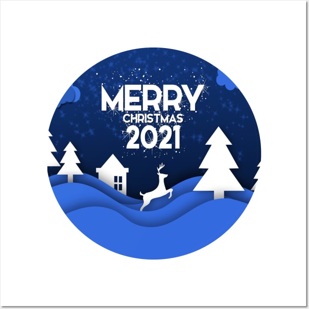 Christmas2021 Wall Art by MIXOshop